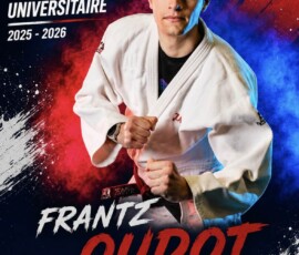 Affiche du championnat de France universitaire 2026 - Frantz