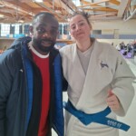 Percy Kunsa et Morgane au championnat de France de Jujitsu