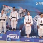 Podium Morgane, 3ème au championnat de France Jujitsu