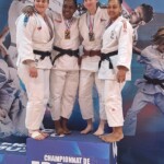 Podium Morgane, 3ème au championnat de France Jujitsu