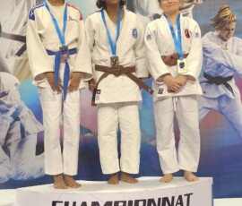 Championnat de France jujitsu cadets et juniors - podium