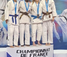 Championnat de France jujitsu cadets et juniors - podium