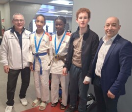 Championnat de France jujitsu cadets et juniors - équipe AS Vauréal judo