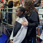 Maïna et Morgane, au championnat de France Minimes à Villebon-sur-Yvette