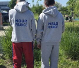 Coupe de France par équipes de départements minimes - Pablo et Nour