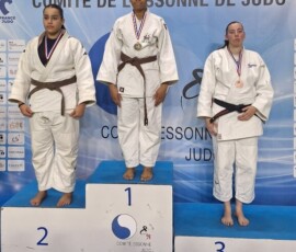 Podium championnat Île-de-France jujitsu 2025