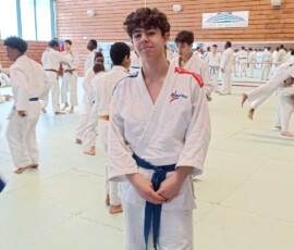 Championnat île-de-France minimes - Nahel en préparation