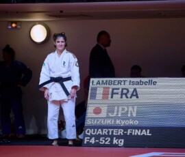 Championnat du Monde judo vétérans 2025 - Isabelle en 1/4 finale face à une japonaise