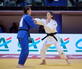 Championnat du Monde judo vétérans 2025 - Isabelle en 1/4 finale face à une japonaise