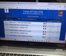 Coupe Île-de-France kata minimes