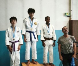 Critérium régional 95 cadets 2026 - podium Arthur