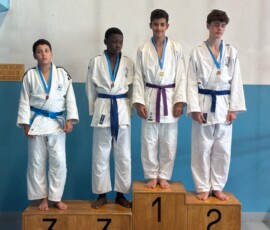 Critérium régional 95 minimes 2026 - podium Nour