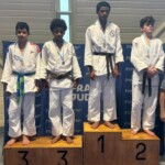 Podium du critérium minimes 2025 à Herblay