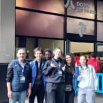 Grand Prix de Paris Jujitsu - Morgane et les supporters