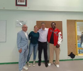 Inauguration du dojo Pierre-Alain et Philippe Servière