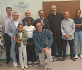Inauguration du dojo Pierre-Alain et Philippe Servière