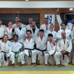 Groupe judo Vauréal au stage élite de judo dans le Doubs