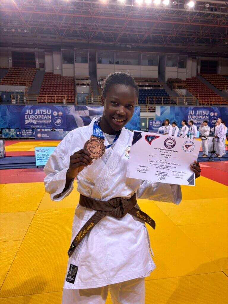 Championnat d'Europe Jujitsu U16 Héraklion 2026 - Maïna 3ème