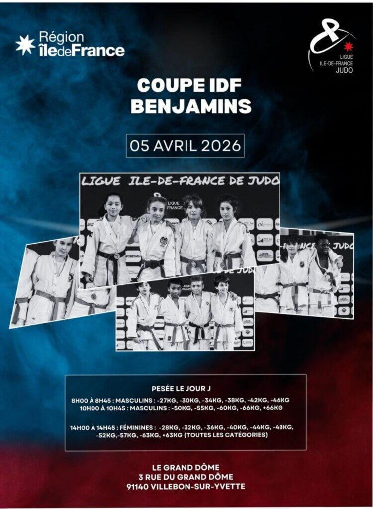 Coupe Île-de-France Benjamins à Villebon-sur-Yvette