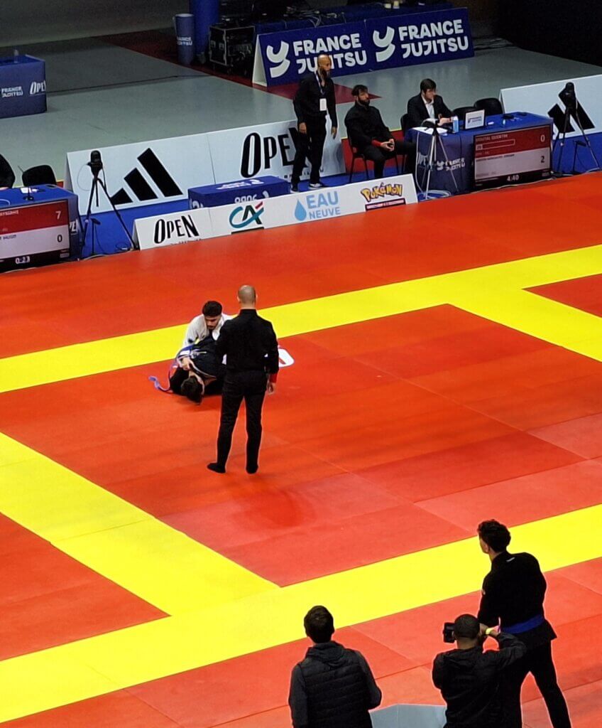 Open jujitsu brésilien Dojo de Paris 2026 - combat Laouen