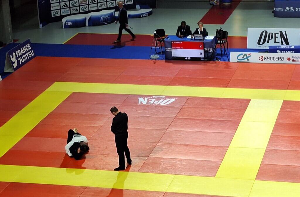 Open jujitsu brésilien Dojo de Paris 2026 - combat Laouen