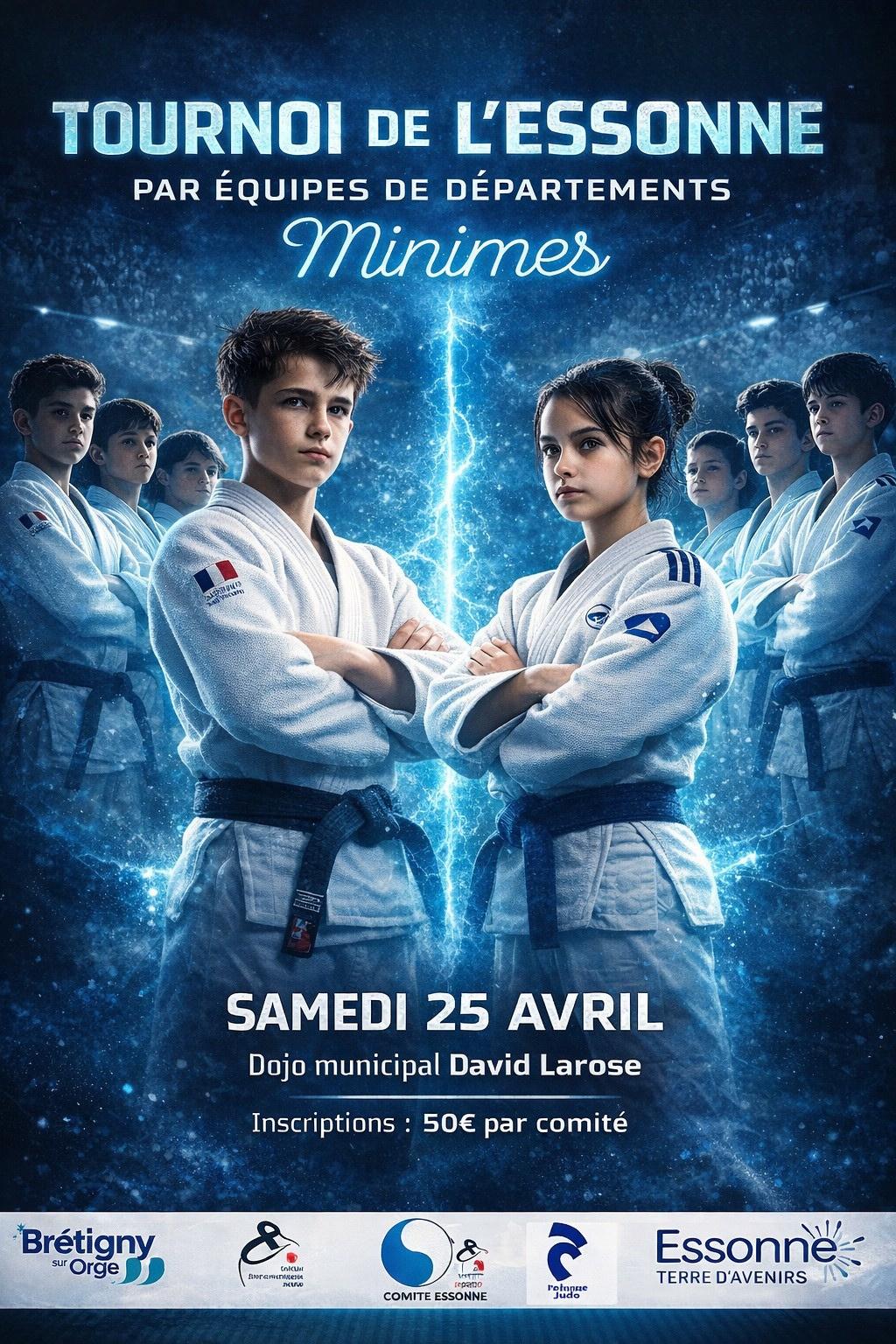 Tournoi de l'Essonne par équipes de département minimes